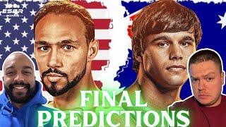 'JARVIS WILL BE TOO MUCH FOR THURMAN!' Keith Thurman vs Brock Jarvis FINAL Predictions!