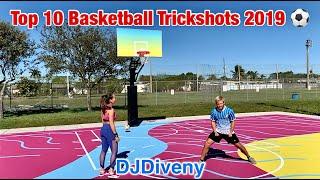 Top 10 Basketball Trickshots 2019 - DJ Diveny Soccer