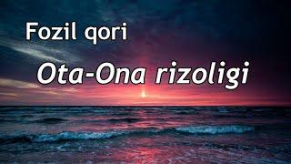 Fozil qori - Ota-ona rizoligi