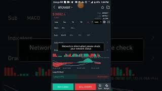 GATE.IO EXCHANGE. How to view the charts using the app version of the exchange