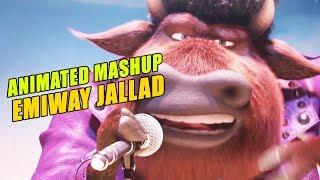 EMIWAY - JALLAD | Official Music Video Animated MASHUP | OneDay Creation Edits