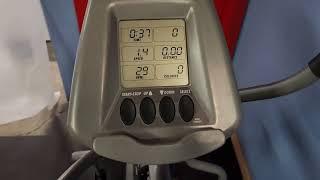 Vision Fitness Elliptical Machine Demo