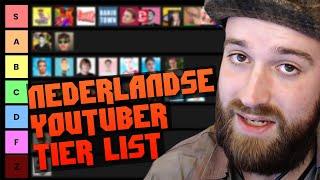 DE ULTIEME NEDERLANDSE YOUTUBER TIER LIST