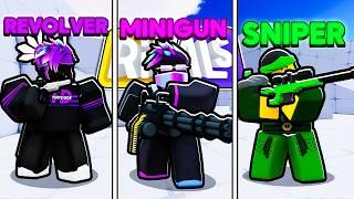 I Used YOUTUBERS Favorite WEAPONS In Roblox Rivals