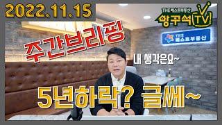 영종도 부동산 아파트 주간브리핑 11.15일자 "이번하락장 5년간다? 글쎄요!! 과연그럴까?"제일풍경채디오션 호반써밋2차 모아엘가 동부센트레빌