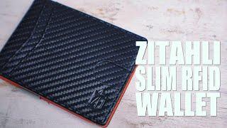 Our ZITAHLI Slim RFID Carbon Wallet - Slim and stylish!