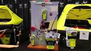 ACR ELECTRONICS SATELLITE LOCATOR BEACONS @ VIKING LIFE SAVING EQUIPMENT BOOTH @ NY BOAT SHOW