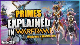 Prime Warframes & Weapons Explained In Warframe | beginners guide