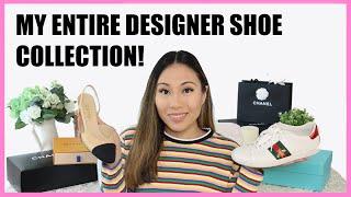 MY ENTIRE DESIGNER SHOE COLLECTION 2020 | Chanel, Gucci, Balenciaga | LuxHandbagLover