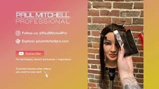 How To: Lighten Hair with Paul Mitchell SynchroLift with JPMS™ National Educator Nikki Ramos