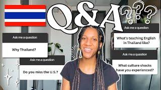 Q&A: Life in Bangkok, Teaching Abroad, Culture Shock & More