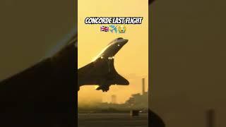 CONCORDE LAST FLIGHT | Saddest moments in aviation pt.2 #concorde #aviation #avgeeks #plane #fypシ