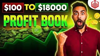 $100 To $18000 Profit Booked ||  Quotex Compounding Strategy || Binary Option Trading