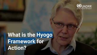 What is the Hyogo Framework for Action? | UNDRR