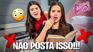 INSPEÇÃO SECRETA NO QUARTO DA CAROL - DIÁRIO DA CAROL