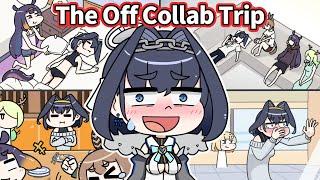 Ina - Kronii is “Walking Comedy Incarnate”【Off Collab trip｜Hololive Animation｜Eng sub】