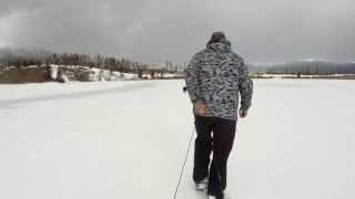 Ice Fishing on Dillon Reservoir With Alpine Fishing Adventures