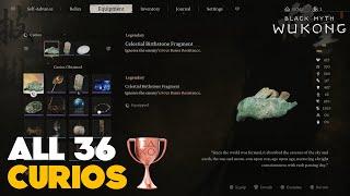 All 36 Curio Locations [A Curious Collection Trophy/Achievement] - Black Myth: Wukong