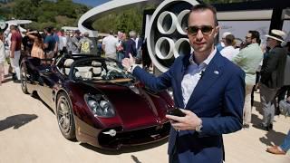 Pagani Utopia Roadster at The Quail