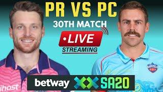 SA20 1st Semi-Final live | Pretoria Capitals vs Paarl Royals | PC vs PR live