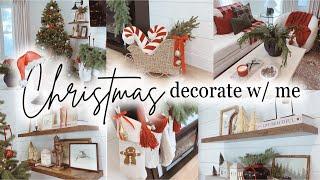 2024 CHRISTMAS DECORATE WITH ME | christmas decorating ideas 