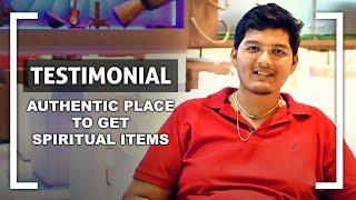 Authentic Place to get Spiritual Items | Rudra Centre Testimonial Balwant