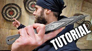 The FASTEST Knife Throwing Technique (No-Reload Tutorial)