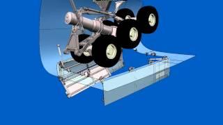 A380 Door and Landing Gear Animation