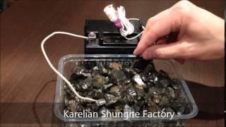 Elite shungite, check on the electrical conductivity