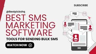 Best SMS Marketing Software Tools For Sending Bulk SMS | #SMSMarketing #BulkSMS #MarketingTools