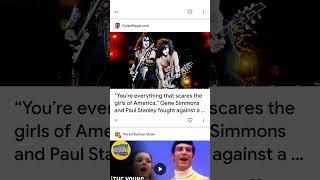 Gene Simmons and Paul Stanley: Kiss #rock #music