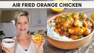 Air Fryer Orange Chicken - Healthy, Fast Food Makeover Recipe that is Gluten-Free Too!