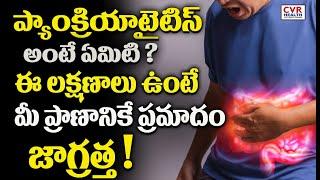 ప్యాంక్రియాటైటిస్ అంటే ఏమిటి ?| What is it Pancreatitis?| CVR Health news