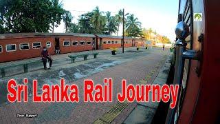 Sri Lanka Travel Coastal Railway Line Journey 2022