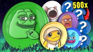 PEPE + Top 10 *BEST* Meme Coins Making Millionaires!