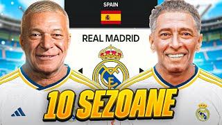 SIMULEZ 10 SEZOANE cu REAL MADRID in FC 24 !