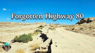 Forgotten and Abandoned Highway 80 Through the California Desert