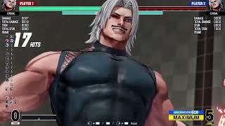 Omega Rugal 100% TOD Combo!! | The King of Fighters 15