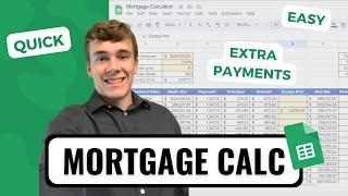 Mortgage Calculator WITH Extra Payments | Google Sheets