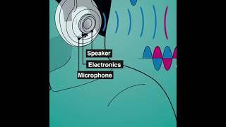 Watch this to learn how noise cancelling headphones work.