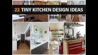 22 Tiny Kitchen Design Ideas - DecoNatic