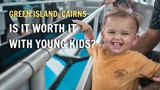 Green Island With Kids | Glass Bottom Boat Tour, Snorkel Safari & Buffet Lunch | Cairns, Australia