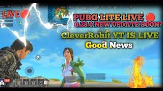 PUBG LITE LIVE  GOOD NEWS FOR 0.28.0 NEW UPDATE,  FULL RUSH INTENSE GAMEPLAY