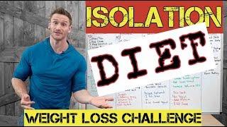 ISOLATION Diet Weight Loss Challenge (Full Meal & Workout Plan)