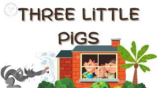 Three little pigs & Wolf | Bunny's learning burrow