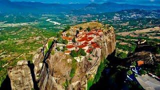 A Look At The Monastery of The Great Meteoron, Meteora, Greece