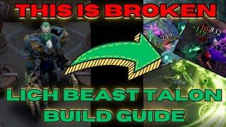 V Rising 1.1 | This Broke the Game - Talons of the Lich Beast Build Guide