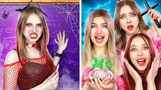 My New Teacher is a Vampire! Bad Teacher vs Students at School