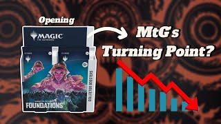 The tides are turning.... MtG Foundations Collector Box opening