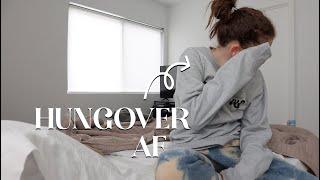 a hungover vlog  (and all my hangover cures)